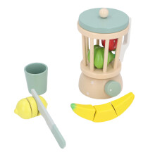 Holz-Küchen-Set für Kinder, Spielzeug zum Schneiden von Obst in Nachahmung