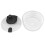 Manual Salad Dehydrator, Transparent Plastic, 24.5x17cm Kitchen Tool 11