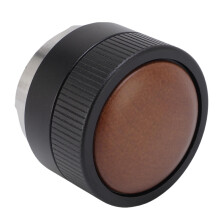 Edelstahl- und Walnuss-Kaffeepresse, 51 mm, Schwerkraft-Ebenenversteller