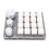 16-Key Mechanical Keyboard with 3 Knobs, Bluetooth & Wired, White 15