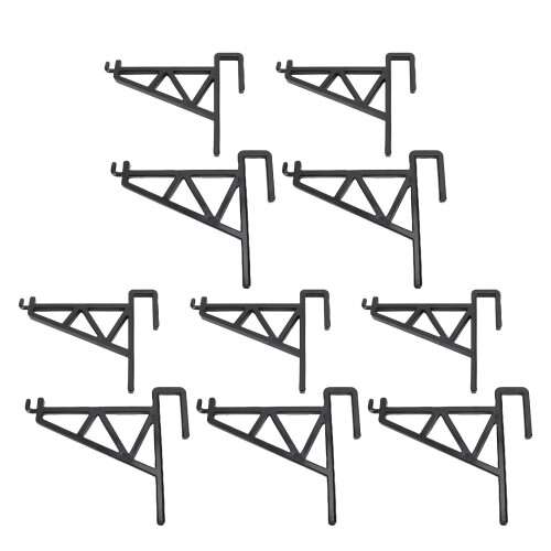 10pcs Plastic Beekeeping Frame Hangers Stand Black Beehive Equipment 2