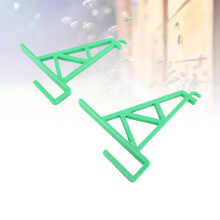 10pcs Green Plastic Beehive Frame Hangers Beekeeping Supports