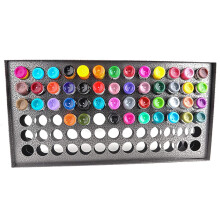 Tattoo Ink Bottle Rack 78 Hole Large Capacity Wall Mounted Organizer for Studio Storage
