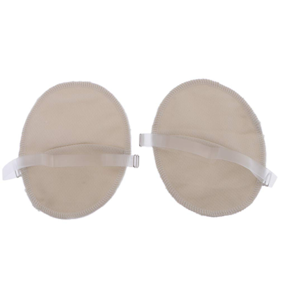 Underarm Sweat Pads with Adjustable Shoulder Strap, Washable Dress Shields for Excessive Sweating