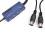 DOREMiDi MIDI to USB A Interface Cable with Reverb/Chorus Effects, 2m, Blue 12