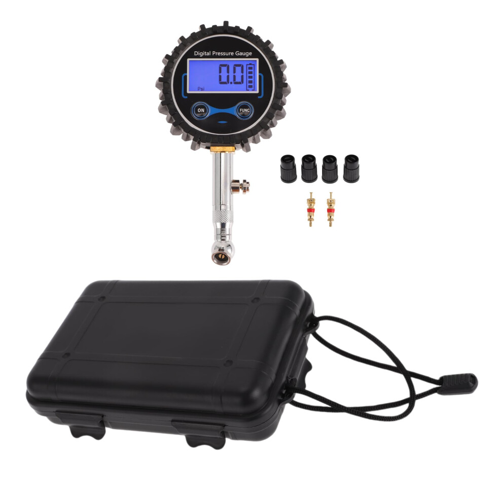 Digital Tire Pressure Gauge 0200 Psi For Cars And Trucks With Valve Caps, Accurate Realtime Measurement 9187378112724