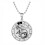 Κολιέ μενταγιόν από ανοξείδωτο ατσάλι Constellation Jewelry για γυναίκες, κολιέ από ασήμι 1