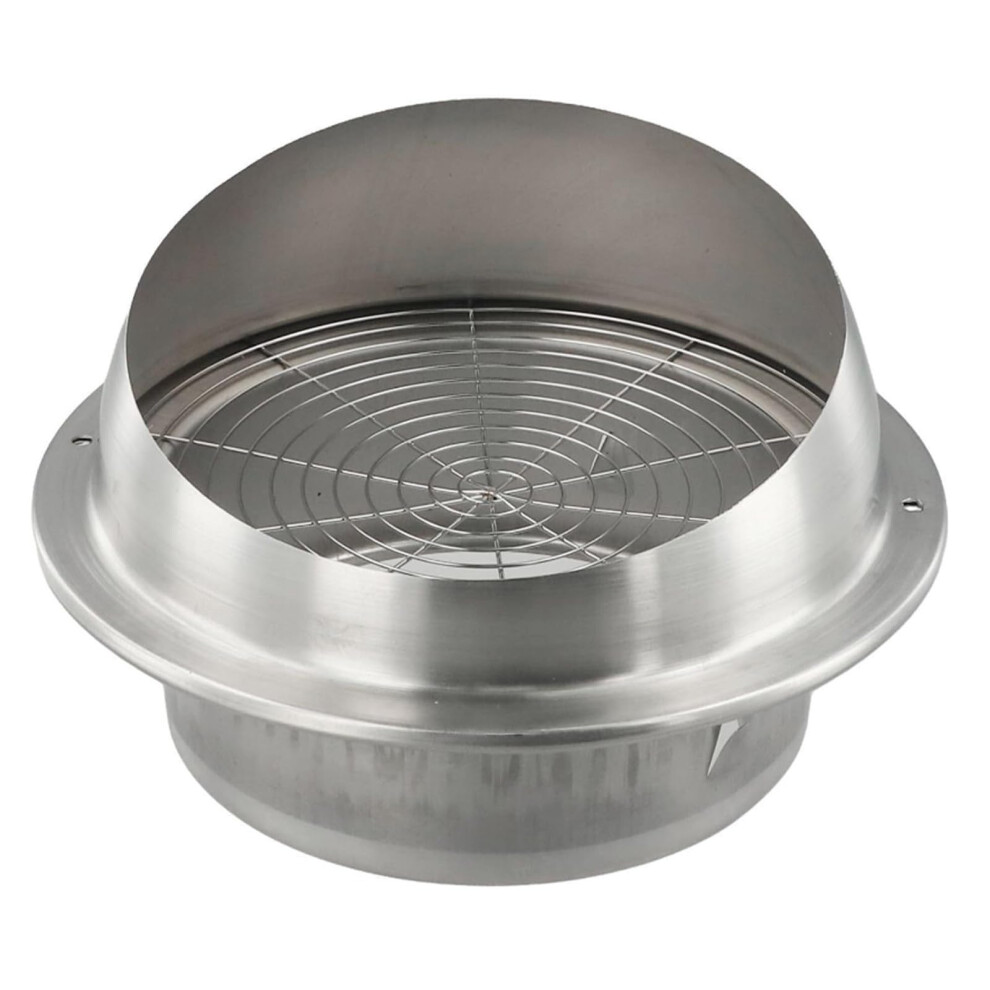 Stainless Steel Vent Cover 180Mm Leakproof Allweather For Outdoor Dryer And Exhaust Systems 9187378113301