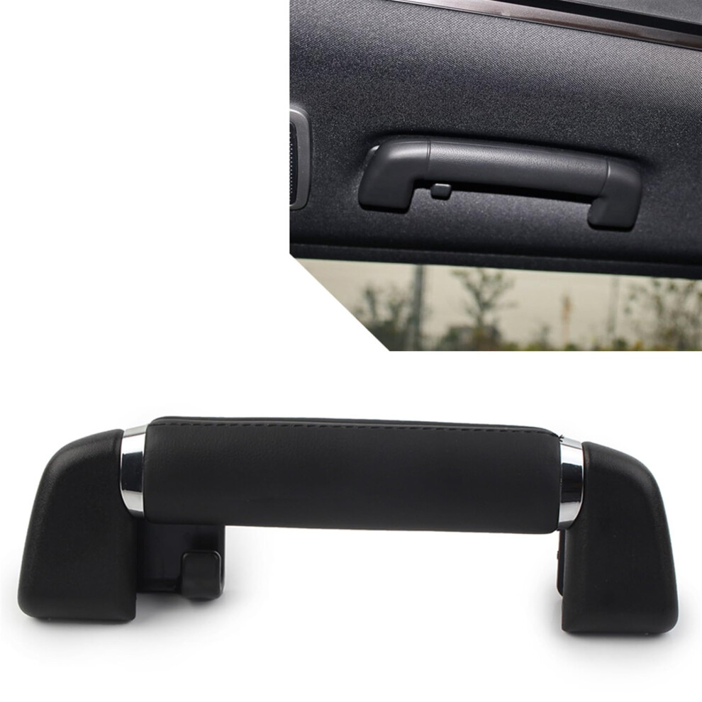 Second Row Car Roof Grab Handle Ergonomic Comfort Grip For Land Rover Range Rover 20132021 Black 9187378113479