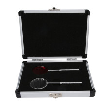 Vision Diagnostic Kit Multi-Purpose Storage Case Weather Resistant Aluminum Box Premium Materials For Binocular Eye Exams, Essential In Optometry Prac