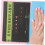 Nail Practice Kit with Structured Workbook for Beginners Manicure Drawing Template and Skill Development 4