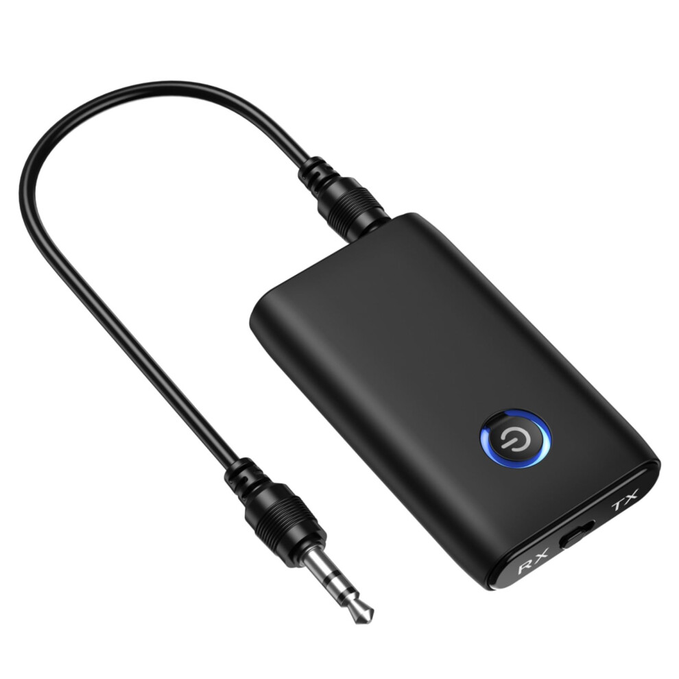 Bluetooth Transmitter Receiver 5.3 Adapter, Dual Mode Aux Wireless Audio For Car Stereo And Headphones 9187378115329