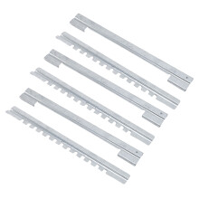 10PCS Galvanized Iron Beehive Sliding Mouse Guards 25x3cm