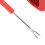 Ceramic Chocolate Melting Cup Mug with Fork, Red, 437g 12