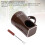 Ceramic Chocolate Melting Cup with Fork, 437g, Coffee Color 4