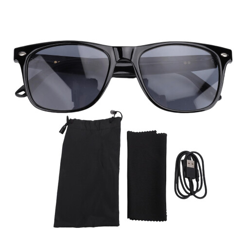 Smart Translation Glasses, 144 Languages, Bluetooth 5.4, Waterproof Black 1