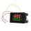 Voltmetro e amperometro 2-in-1 600V 20A, doppio display digitale LED, ideale per auto e moto 7
