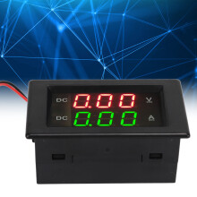 YB4835VA DC 0-300V 50A Doppel-LED-Voltmeter, wasserdicht, 70x40mm