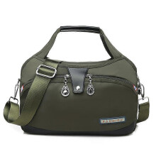 (Army green) Beautifuldeer Anti Theft Handbag, Beautiful Deer Fashion Waterproof Anti Theft Handbag Crossbody for Women,Lightweight Messenger Bag