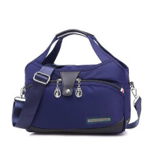 (Blue) Beautifuldeer Anti Theft Handbag, Beautiful Deer Fashion Waterproof Anti Theft Handbag Crossbody for Women,Lightweight Messenger Bag