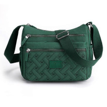 (green) Popularate Bag, Nylon Shoulder Messenger Bag, Classic Luxury Crossbody Bag