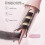 (purple)New Automatic Curling Rod Mini 25MM Automatic Curling Rod  Big Wave Lazy Curling Rod 3
