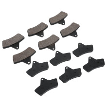 6 pièces de plaquettes de frein en métal à faible bruit pour ATV Arctic Cat 250-500, 1998-2004