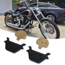 4 pièces de plaquettes de frein pour moto FXSTC Custom 1986-1999 avant et arrière