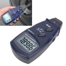 Digitaler LCD-Tachometer 2,50–99.999 U/min Tragbarer photoelektrischer Drehzahlmesser