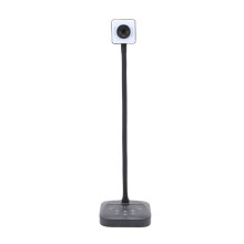 4K Document Camera with Autofocus Microphone Three-Level LED Fill Light Plug and  Ideal for Teachers, Students