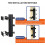 Support de Parasol Robuste pour Terrasse, Fixation Réglable pour Balustrade, Cour ou Balcon. 9