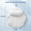 Bath Pillow for Head Neck and Back Support with Ergonomic Full Back and QuickDry Mesh 5