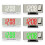 (white with white letters) LED Digital Projection Alarm Clock Temperature Date Snooze Ceiling Projector 4