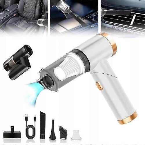 (platinum) 2024 New Airwoo Vacuum,Multi-Functional Foldable Vac with Multi-Nozzles for Car