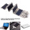 12W 5V USB Folding Solar Panel Charger - Camouflage, 6 Fold 4