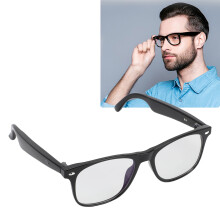 KI-Übersetzer Smarte Brille V5.3, 163 Sprachen, 30-50 Stunden Akku