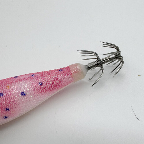 Shrimp Lures Baits Squid Jig 8cm 6g Glow Jig Hook Glow Squid-2 1