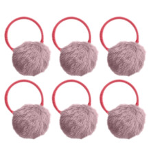 Mooie elastische haarbandjes van rubber, schattige elastiekjes voor kinderen, zonder metaal, houden het haar stevig vast tijdens activiteiten,