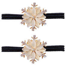 Accessori per capelli alla moda, elastico per capelli con cristalli per un'elegante coda di cavallo, leggero e facile da trasportare per l'uso