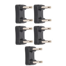 Caricatore rapido PD da 65W, velocità di trasmissione 480Mbps, adattatore Triplice a forma di U con connettori Type-C maschio a maschio, se