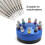 Precision Watch Screwdriver Set Watchmakers Tools Flat Blade Slotted Screwdriver With Rotating Stand Extra Drivers Multi Functional Watchmaker 8