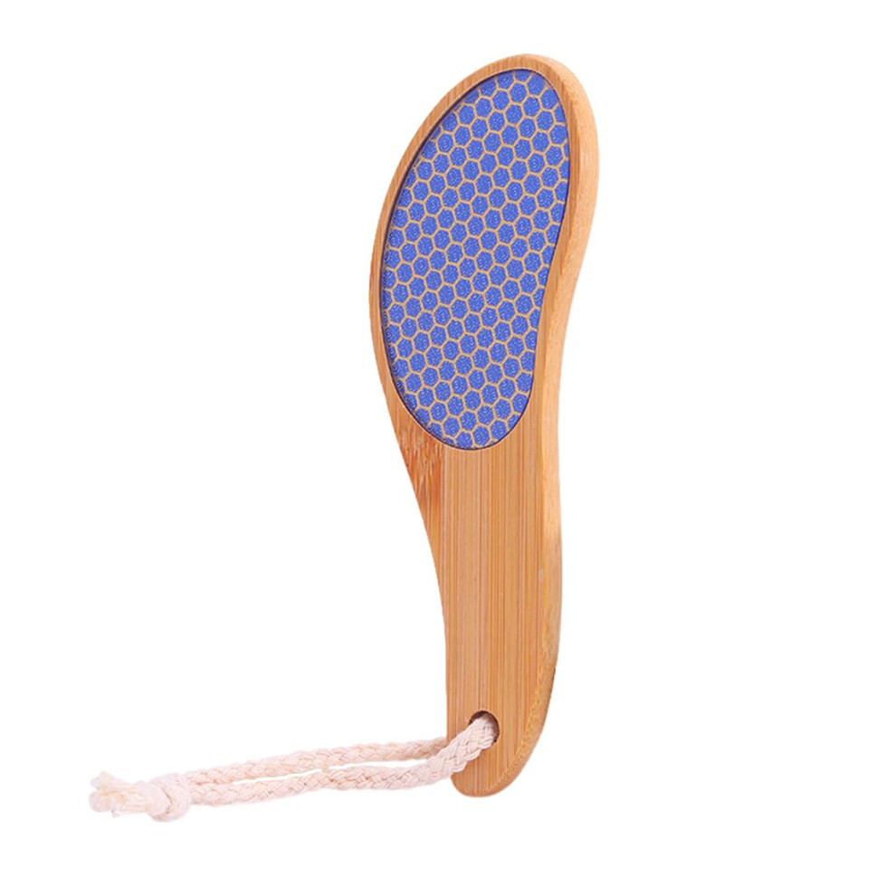Nano Glass Foot Callus Remover with Wooden Handle Pedicure Foot File Coarse and Fine DualSided