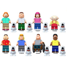 8pcs Family Guy building block minifigures Kids Gifts Toys Fits Lego