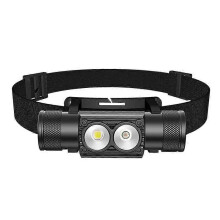 High Intensity Charging Headlamp Waterproof for Camping, Outdoor Fishing, and Cycling with Focusing LED Head Mounted Flashlight