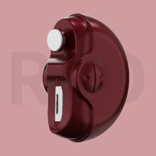 (red) 2 in 1 Electric Polishing Automatic Nail Clippers 2024 New All Age Electric Nail