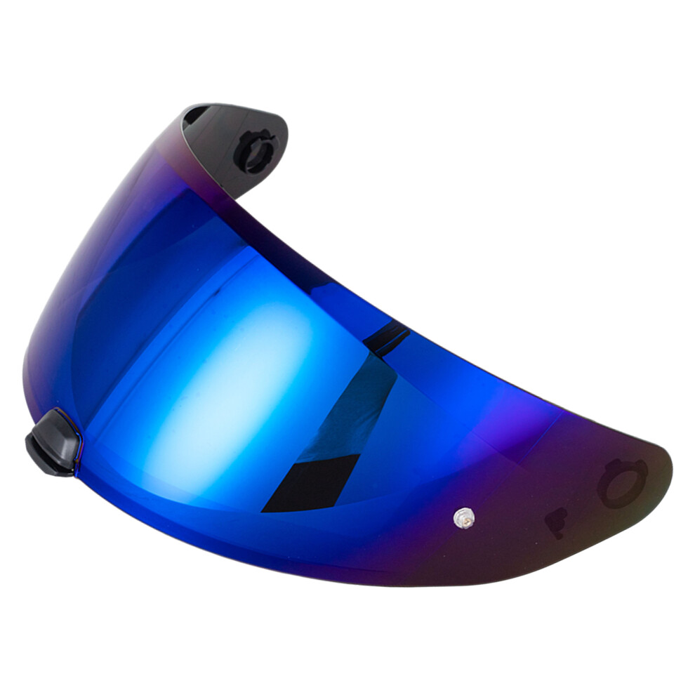 Motorcycle Helmet Visor Replacement For I70 I10 Series 29X12.5cm Blue 4991380670814