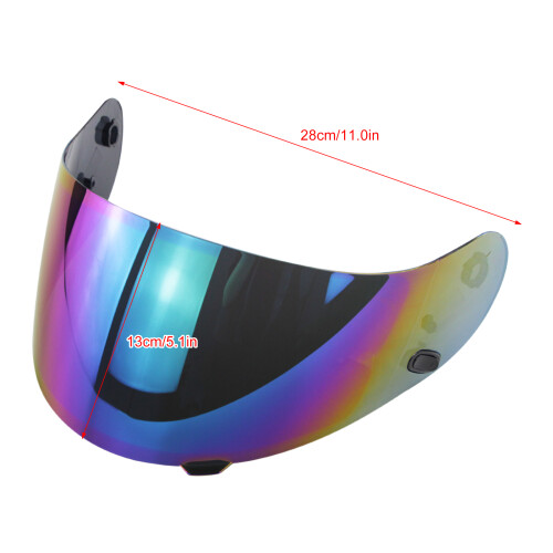 Motorcycle Helmet Visor Replacement for CL-16/17, CS-R1/2, 28x13cm 1
