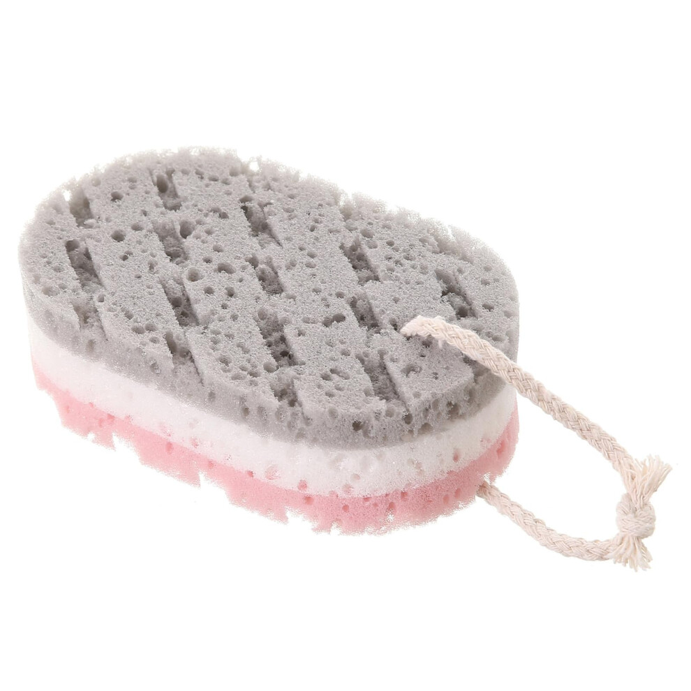 Body Scrub Sponge for Adults with Rich Foam, Gentle Exfoliating Shower Towel and Massage Relief