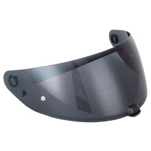 Motorradhelm-Visier für I70 I10 Serie Dunkelbernstein Ersatz 29x12,5 cm