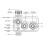 3 Dial Water Timer 21L/Min, IP54 Garden Sprinkler Timer 5